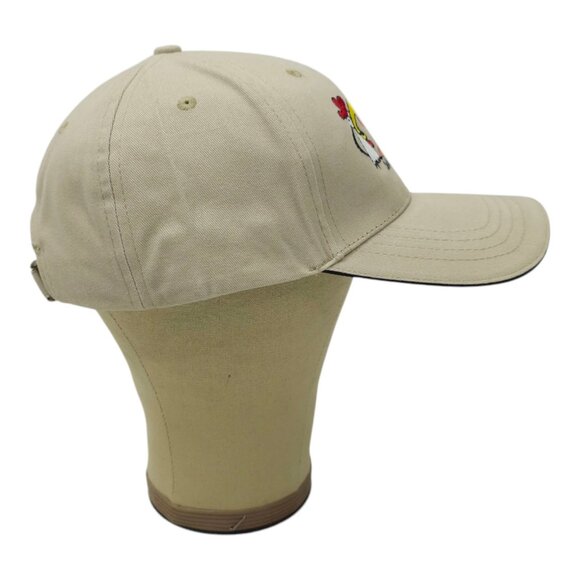 Chicken Worth Crowing About Embroidered Tuck Strap Cap Trucker Baseball Hat - Picture 11 of 13